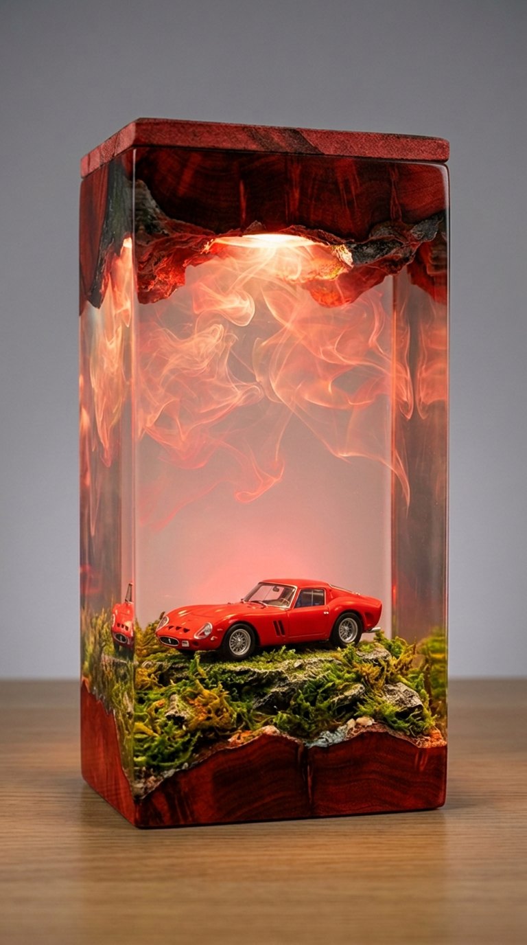 Lampada personalizzata con la tua auto dei sogni