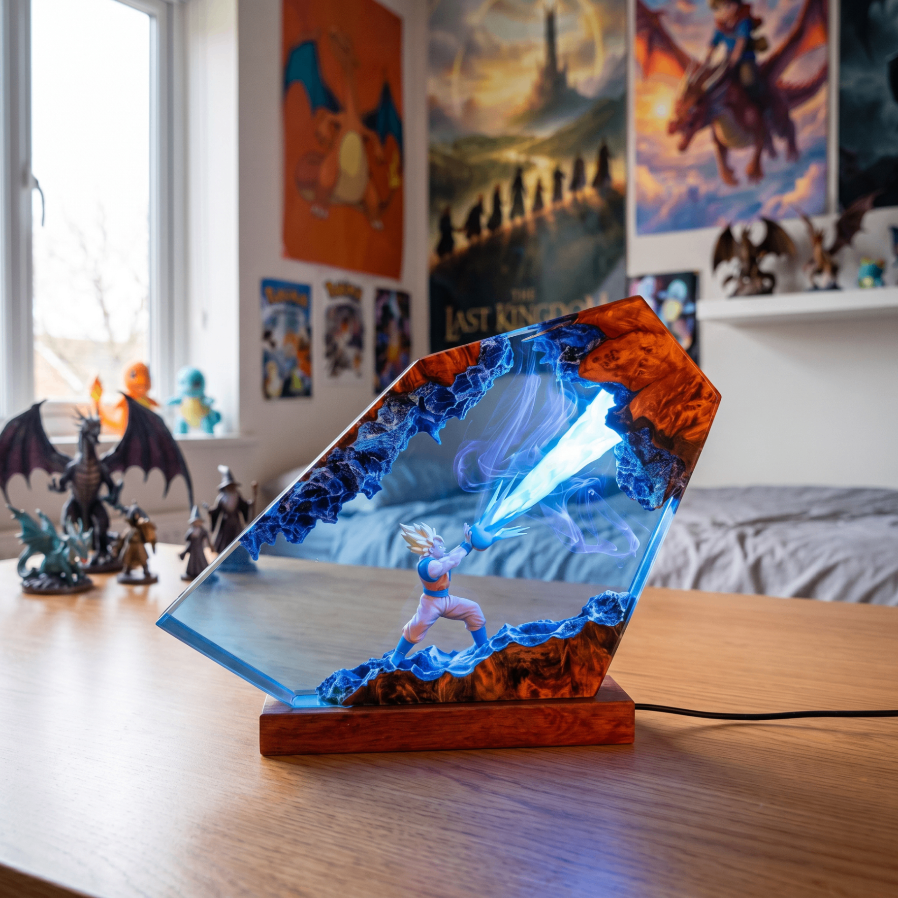 Lampada Guerriero epico