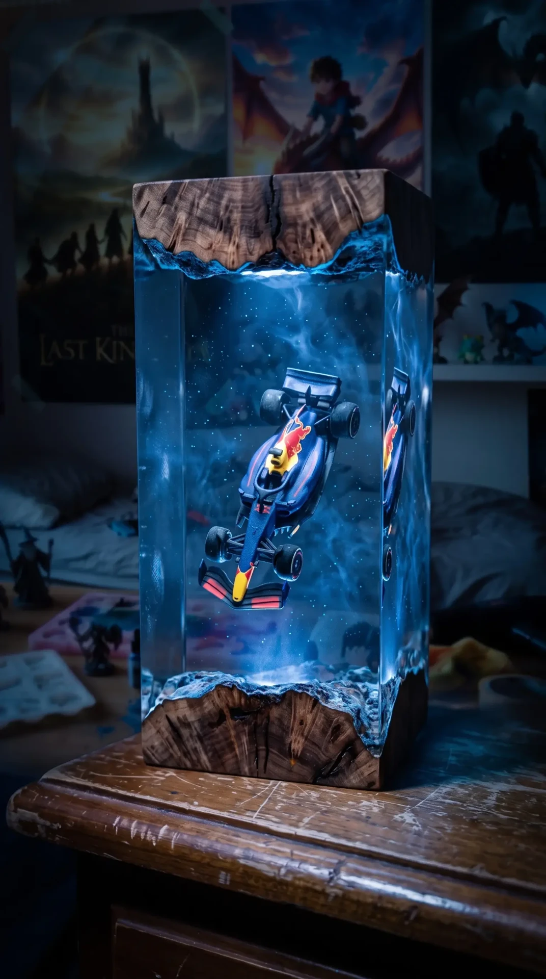 Lampada Monoposto Red Bull